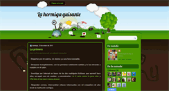 Desktop Screenshot of lahormigaguisante.blogspot.com