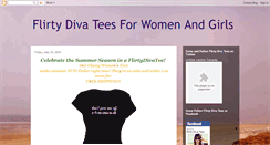 Desktop Screenshot of flirtydivatees.blogspot.com