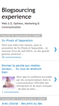 Mobile Screenshot of blogsourcingexperience.blogspot.com
