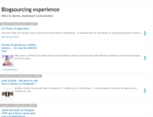 Tablet Screenshot of blogsourcingexperience.blogspot.com