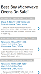 Mobile Screenshot of microwave-ovens-blog.blogspot.com