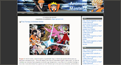 Desktop Screenshot of animes-masterz.blogspot.com