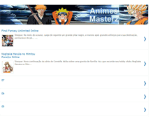 Tablet Screenshot of animes-masterz.blogspot.com