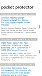 Mobile Screenshot of pocket-protector.blogspot.com