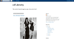 Desktop Screenshot of cdf-density.blogspot.com