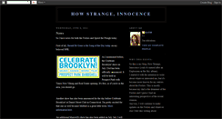 Desktop Screenshot of howstrange-innocence.blogspot.com