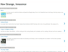Tablet Screenshot of howstrange-innocence.blogspot.com