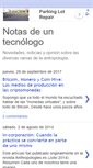 Mobile Screenshot of notasdeuntecnologo.blogspot.com