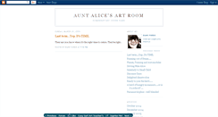 Desktop Screenshot of aliceartroom.blogspot.com