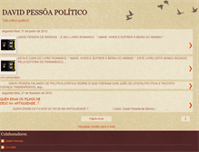 Tablet Screenshot of davidpessoapbpolitico.blogspot.com