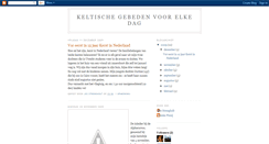 Desktop Screenshot of keltischegebeden.blogspot.com