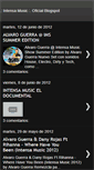 Mobile Screenshot of intensamusic.blogspot.com