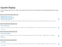 Tablet Screenshot of gauchedisplay.blogspot.com