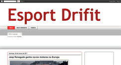 Desktop Screenshot of esportdrifit.blogspot.com