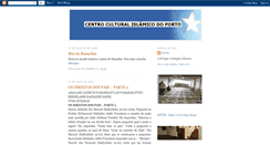 Desktop Screenshot of centroculturalislamicodoporto.blogspot.com
