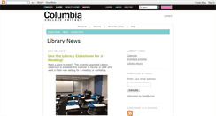 Desktop Screenshot of ccclibrarynews.blogspot.com