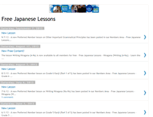 Tablet Screenshot of learnjapaneselessons.blogspot.com