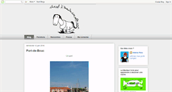 Desktop Screenshot of chevalabascule.blogspot.com