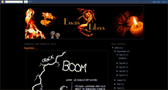 Desktop Screenshot of essaislibres.blogspot.com