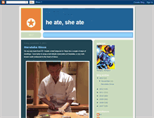 Tablet Screenshot of he-ate-she-ate.blogspot.com