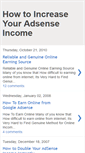 Mobile Screenshot of increase-adsense-income.blogspot.com