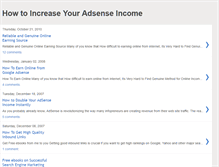 Tablet Screenshot of increase-adsense-income.blogspot.com