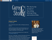 Tablet Screenshot of coreyandstacie.blogspot.com