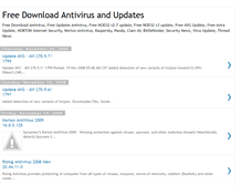 Tablet Screenshot of free-antivirus-update.blogspot.com