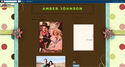 Desktop Screenshot of amberjohnson5.blogspot.com