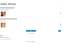 Tablet Screenshot of amberjohnson5.blogspot.com