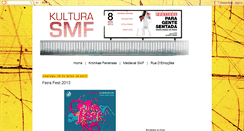 Desktop Screenshot of feirakultura.blogspot.com
