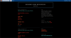 Desktop Screenshot of desire-for-business.blogspot.com