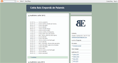 Desktop Screenshot of coblabaixemporda.blogspot.com
