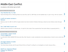 Tablet Screenshot of middle-eastconflict.blogspot.com