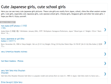 Tablet Screenshot of cutejapanesegirls.blogspot.com