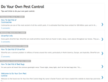 Tablet Screenshot of doyourownpestcontrol.blogspot.com