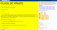 Desktop Screenshot of filhosdeviriato.blogspot.com