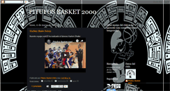 Desktop Screenshot of pitufosbasket-2000.blogspot.com