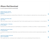 Tablet Screenshot of iphoneipoddownload.blogspot.com