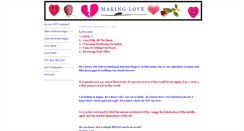 Desktop Screenshot of makingoflove.blogspot.com