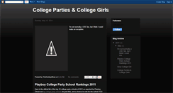 Desktop Screenshot of college-parties-college-girls.blogspot.com