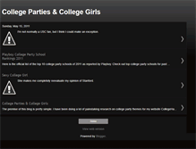 Tablet Screenshot of college-parties-college-girls.blogspot.com