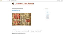 Desktop Screenshot of churchoftheredeemerll.blogspot.com