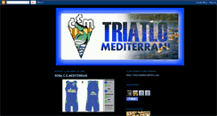 Desktop Screenshot of meditriatlo.blogspot.com