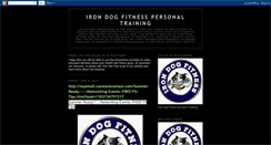 Desktop Screenshot of irondogfitness.blogspot.com