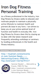 Mobile Screenshot of irondogfitness.blogspot.com
