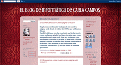 Desktop Screenshot of infcarlacampos1011.blogspot.com