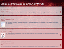 Tablet Screenshot of infcarlacampos1011.blogspot.com