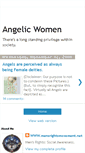 Mobile Screenshot of angelicwomen.blogspot.com