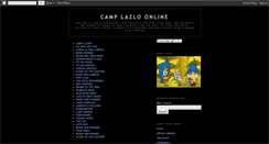 Desktop Screenshot of camplazloonline.blogspot.com